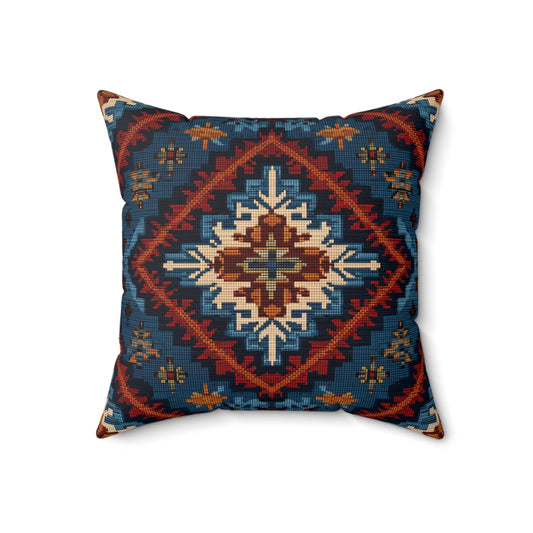 Blue Mesa Faux Suede Pillow - Cowgirl Home & Ranch