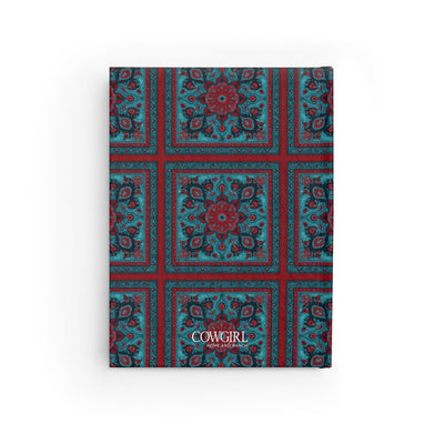 Cowgirl Bandana Hardcover Journal - Cowgirl Home & Ranch