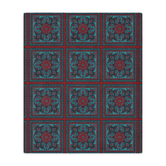 Cowgirl Bandana Minky Blanket - Cowgirl Home & Ranch