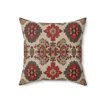 High Desert Mesa Faux Suede Pillow - Cowgirl Home & Ranch