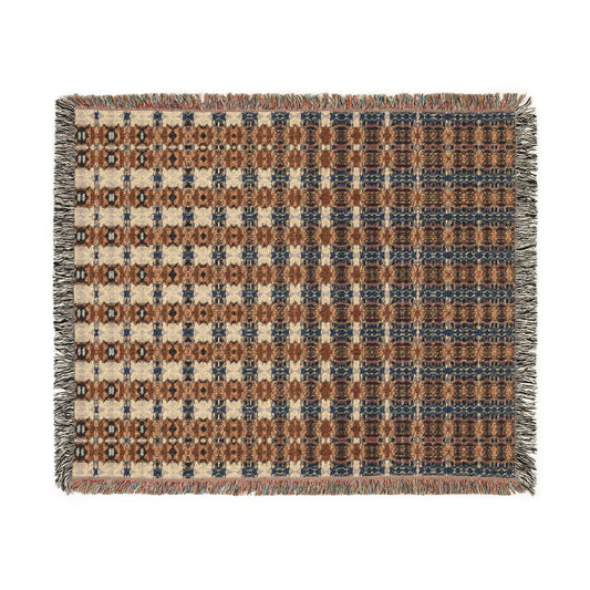 Kadra Nevitt Collection - Desert Horizon Woven Blanket - Cowgirl Home & Ranch