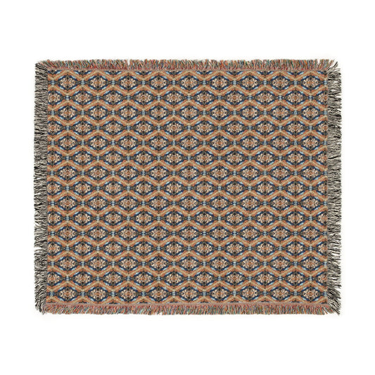 Kadra Nevitt Collection - Western Diamondback Woven Blanket - Cowgirl Home & Ranch