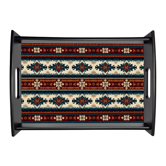 Painted Prairie Serving Tray - Cowgirl Home & Ranch