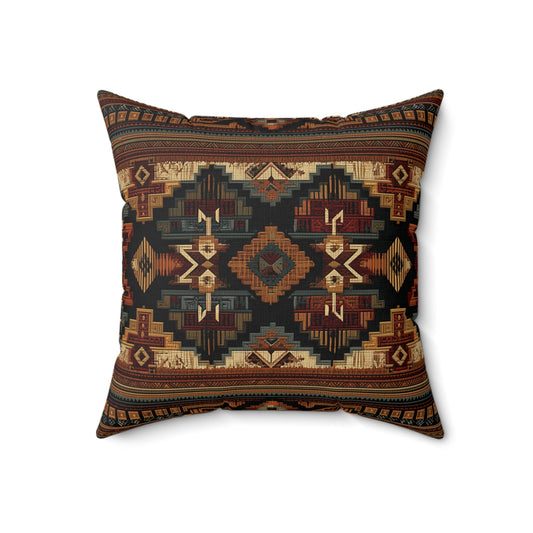 Sierra Canyon Faux Suede Pillow - Cowgirl Home & Ranch