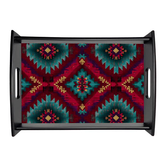 Turquoise Mesa Serving Tray - Cowgirl Home & Ranch
