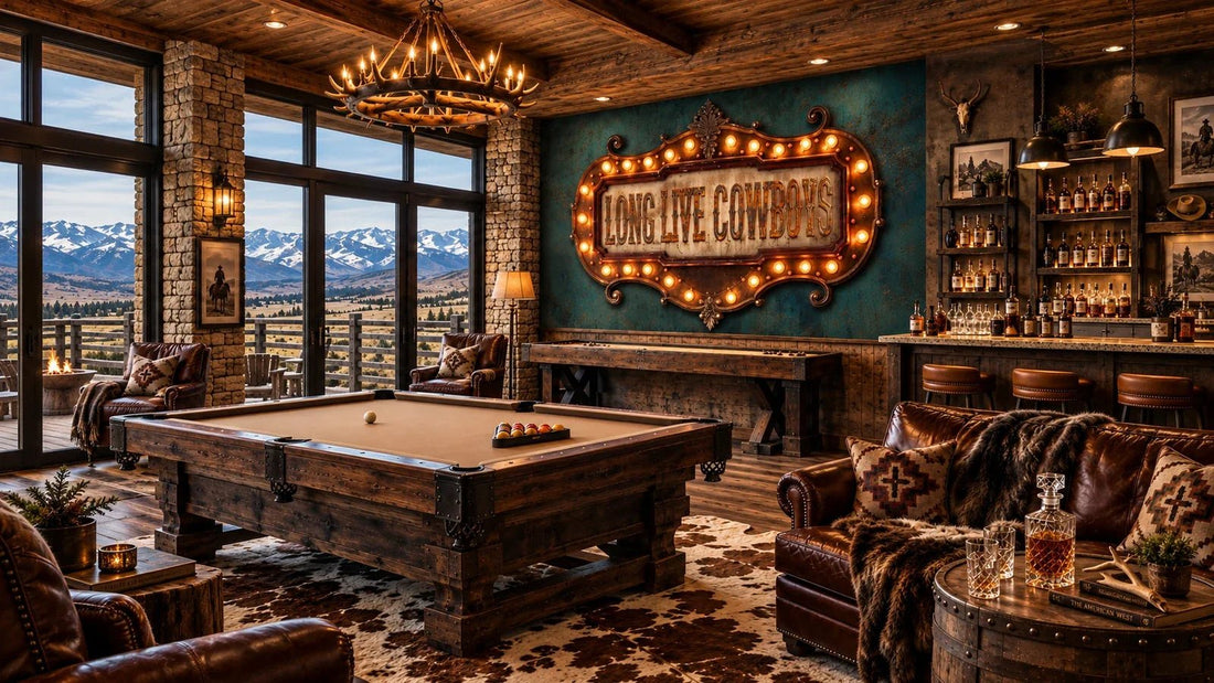 Our Favorite Custom Marquee Signs - Cowgirl Home & Ranch