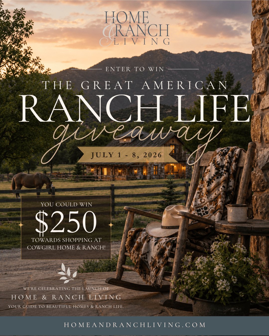 We've Been Building Something New — Come See (And Win $250 to Celebrate America's 250th) - Cowgirl Home & Ranch