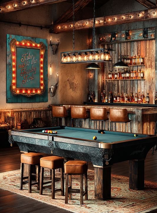 Take Me to the Honky Tonk Canvas Art