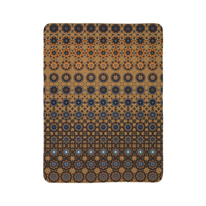 Kadra Nevitt Collection - Desert Horizon Fleece Sherpa Blanket