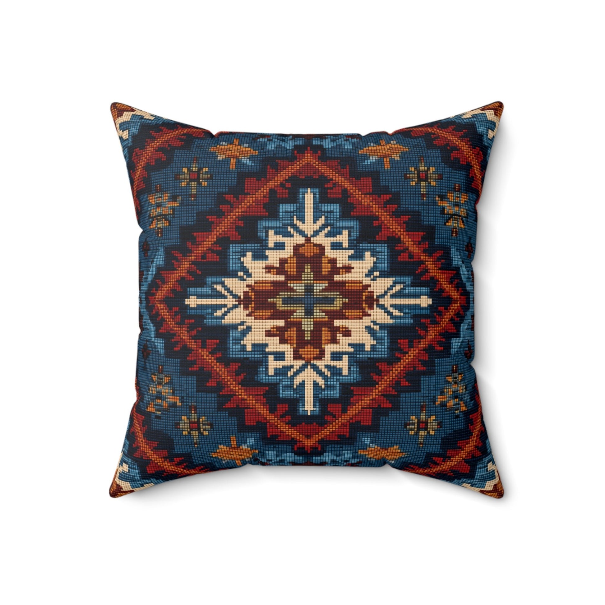 Blue Mesa Faux Suede Pillow - Cowgirl Home & Ranch