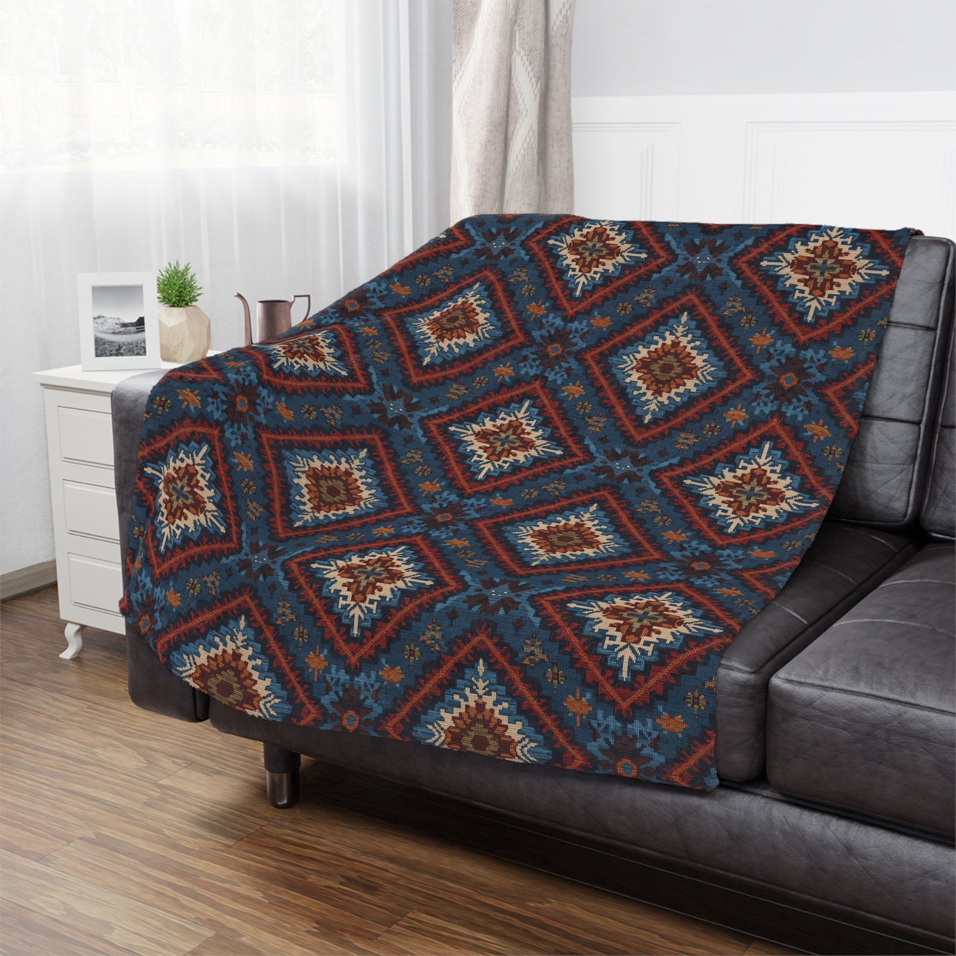Blue Mesa Minky Blanket - Cowgirl Home & Ranch
