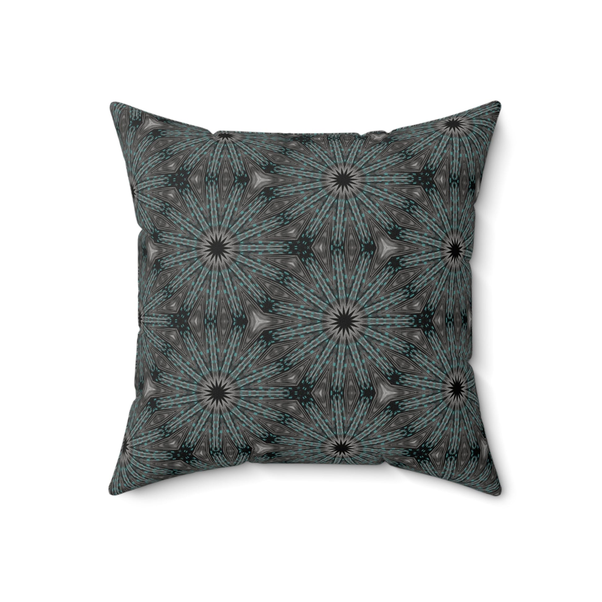 Boots & Rust Faux Suede Square Pillow - Cowgirl Home & Ranch