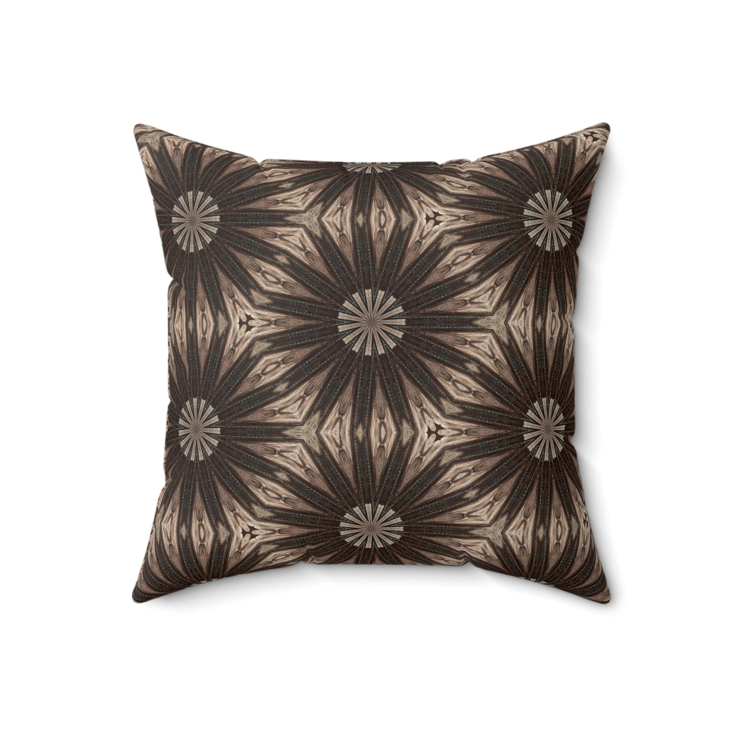 Bootstraps & Spurs Faux Suede Square Pillow - Cowgirl Home & Ranch