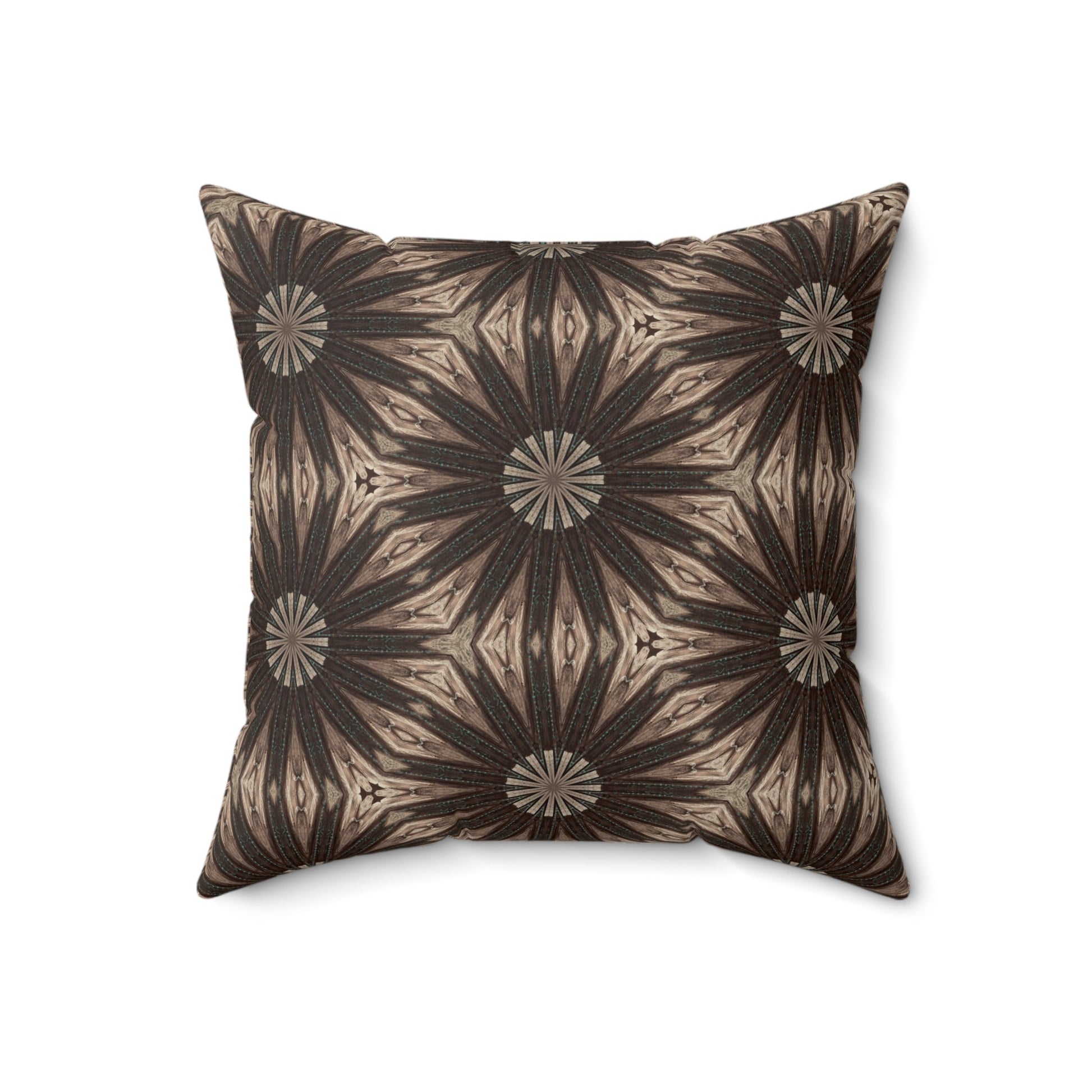 Bootstraps & Spurs Faux Suede Square Pillow - Cowgirl Home & Ranch