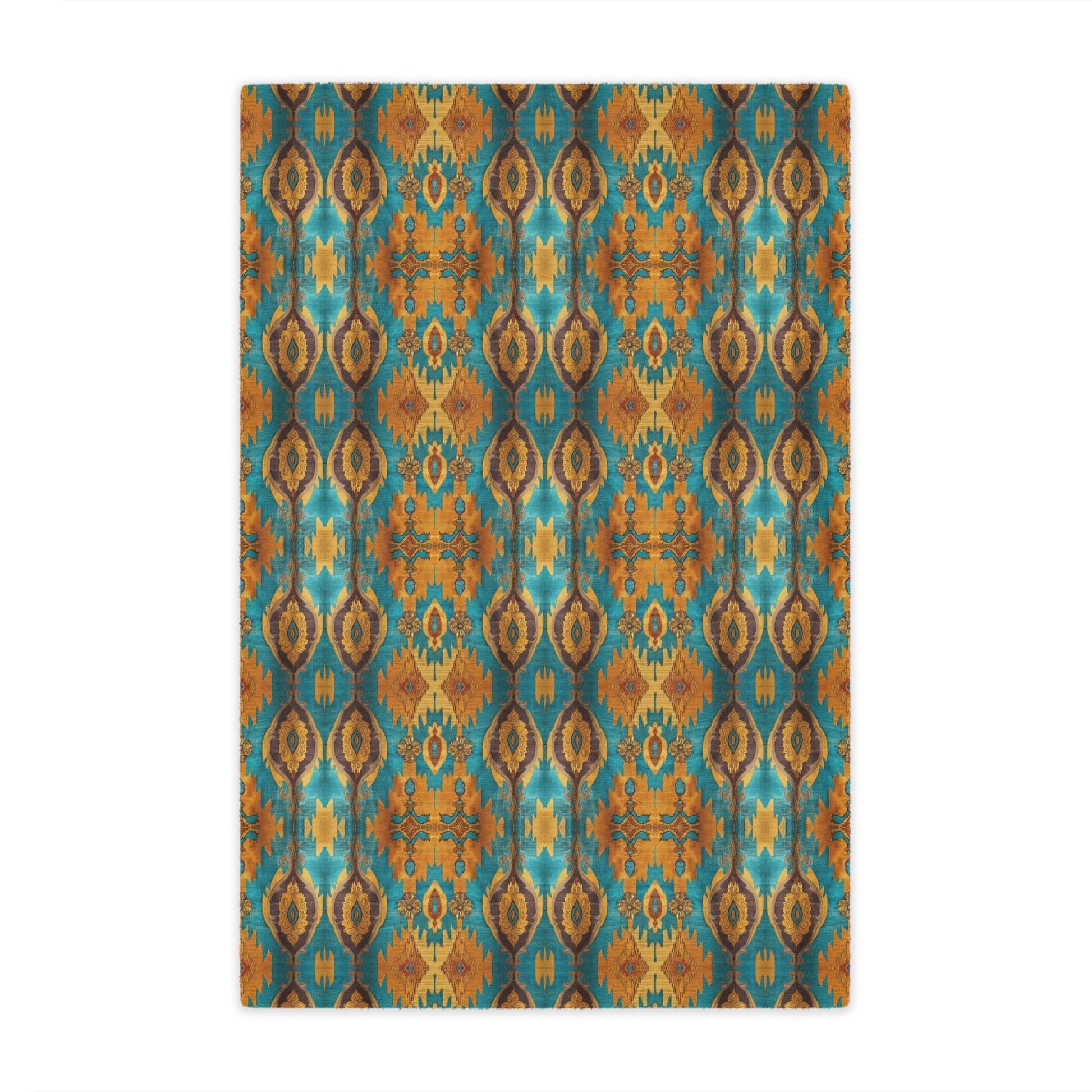 Canyon Echo Ikat Minky Blanket - Cowgirl Home & Ranch