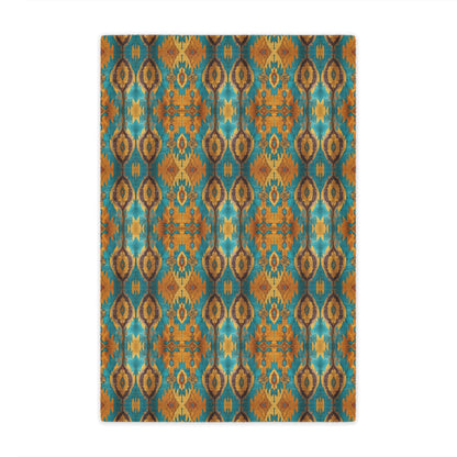 Canyon Echo Ikat Minky Blanket - Cowgirl Home & Ranch