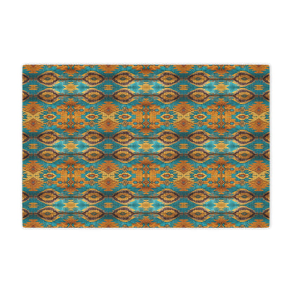 Canyon Echo Ikat Minky Blanket - Cowgirl Home & Ranch