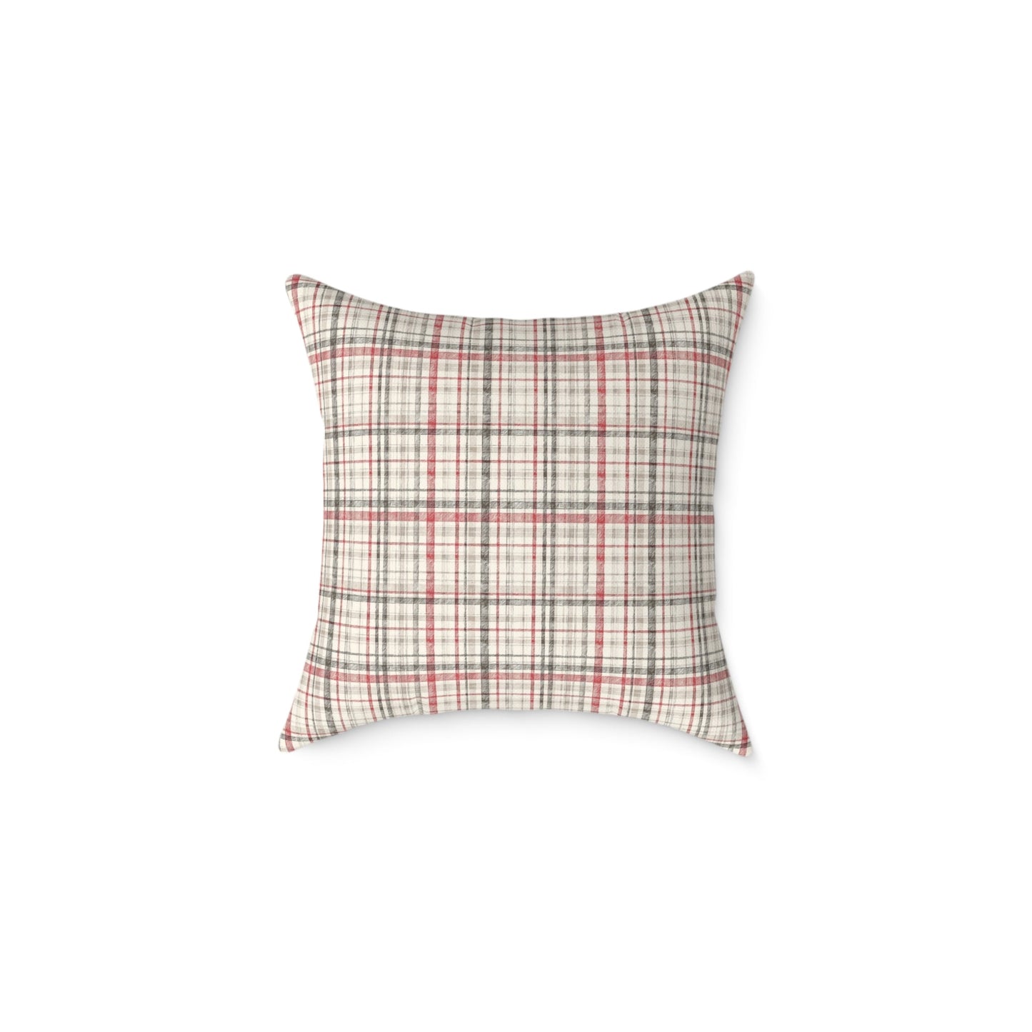 Cedar Creek Plaid Canvas Pillow - Cowgirl Home & Ranch