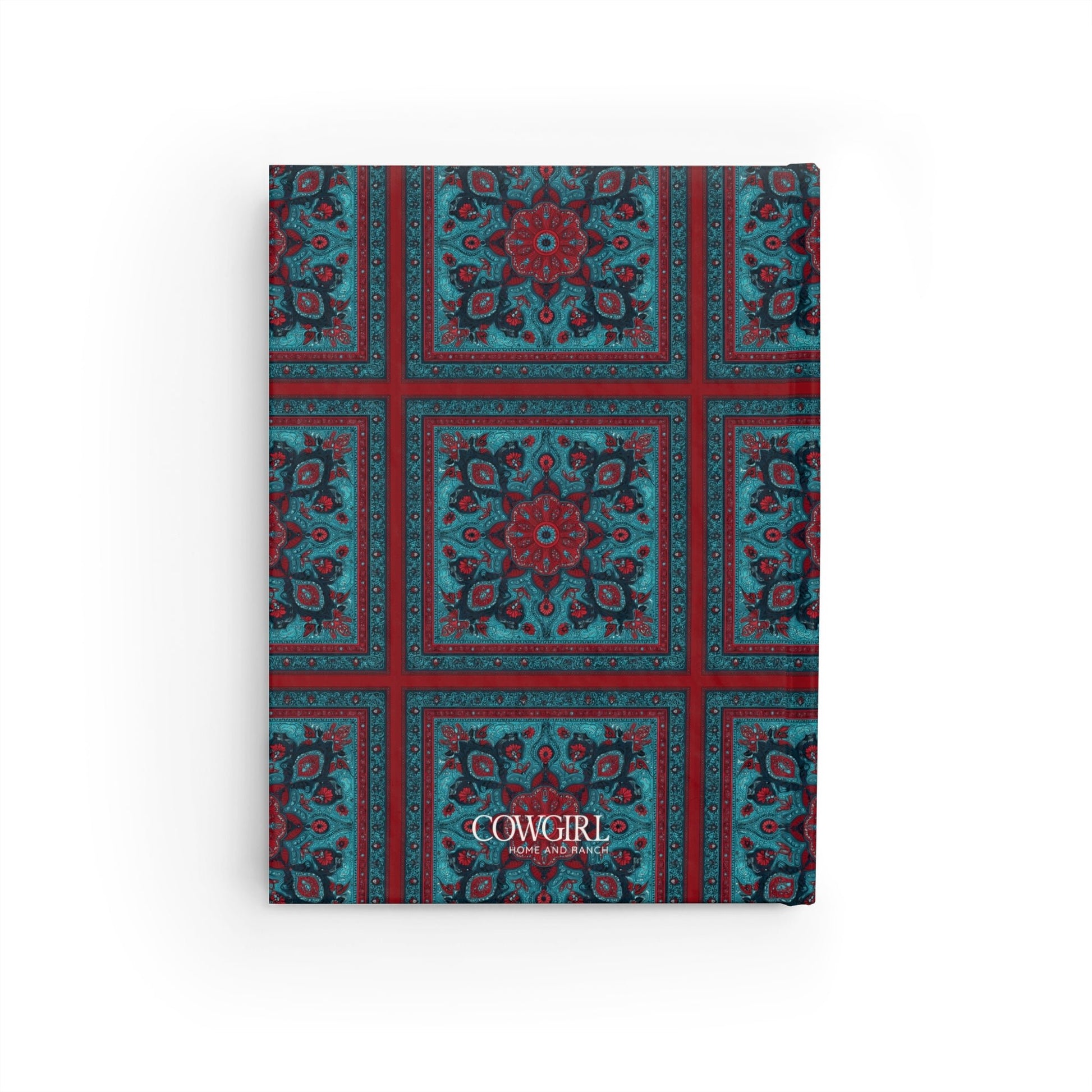 Cowgirl Bandana Hardcover Journal - Cowgirl Home & Ranch