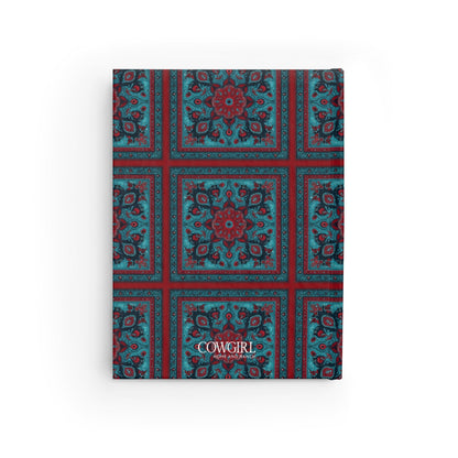Cowgirl Bandana Hardcover Journal - Cowgirl Home & Ranch