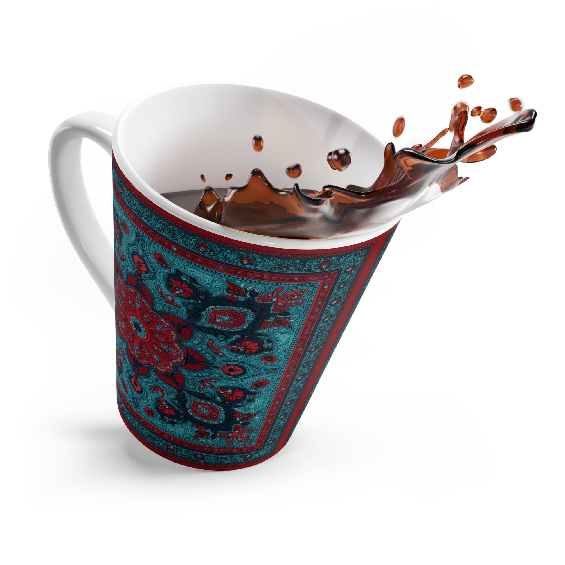 Cowgirl Bandana Latte Mug - Cowgirl Home & Ranch
