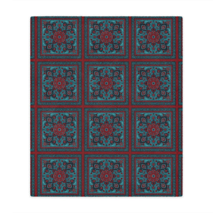 Cowgirl Bandana Minky Blanket - Cowgirl Home & Ranch