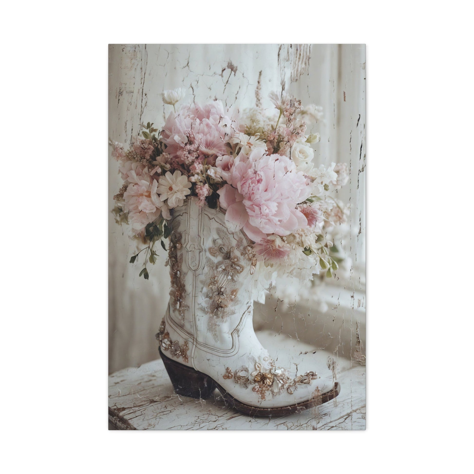 Cowgirl Romance Canvas Art - Cowgirl Home & Ranch