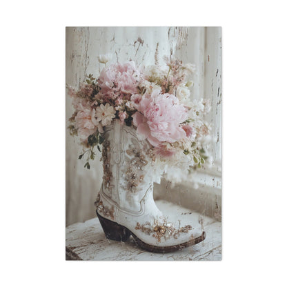 Cowgirl Romance Canvas Art - Cowgirl Home & Ranch