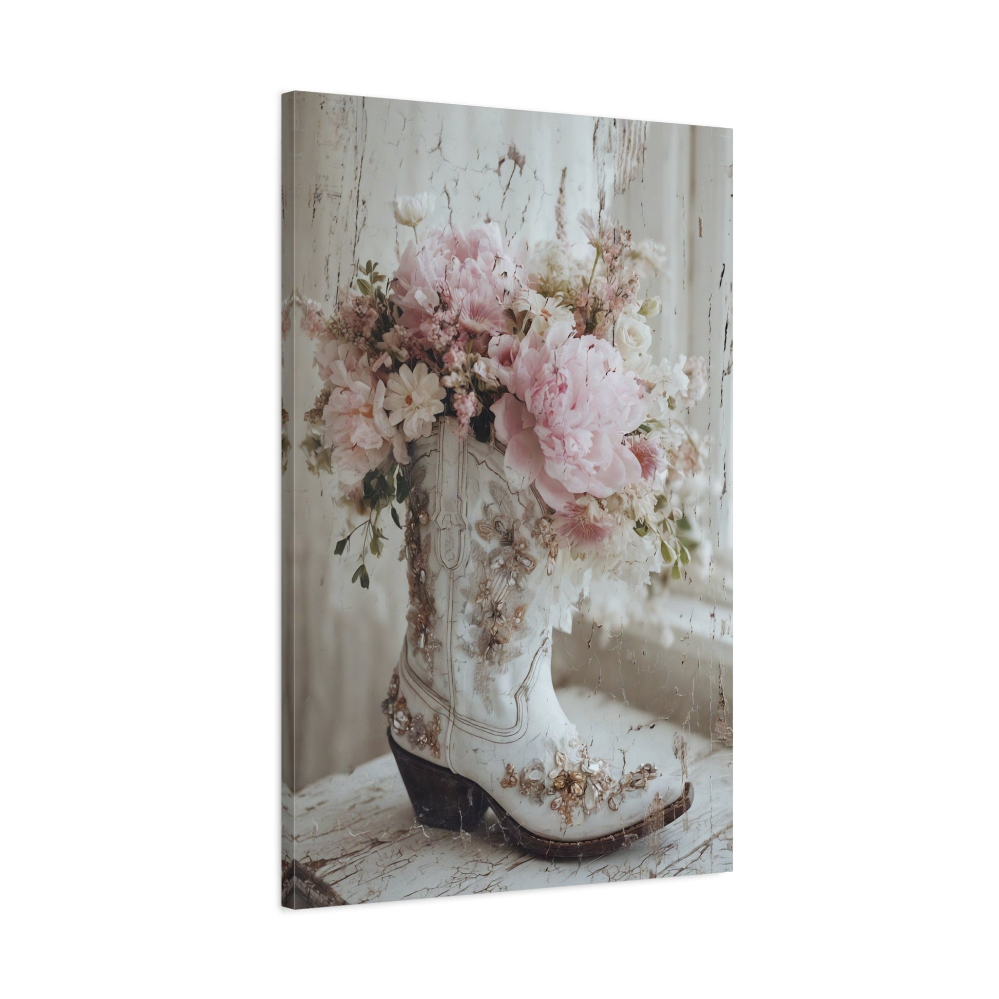 Cowgirl Romance Canvas Art - Cowgirl Home & Ranch
