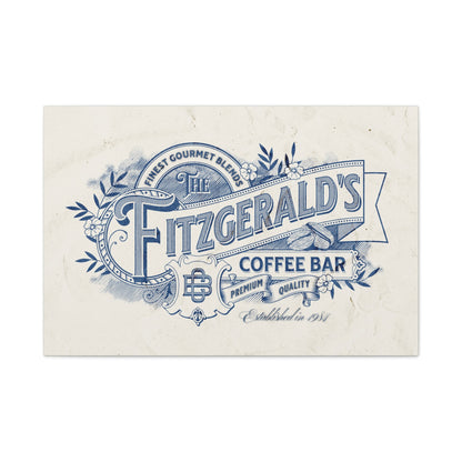 Custom Gourmet Coffee Bar Canvas - Cowgirl Home & Ranch