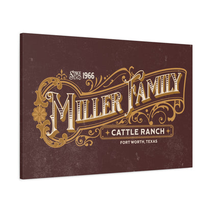 Custom Heritage Ranch Canvas - Cowgirl Home & Ranch
