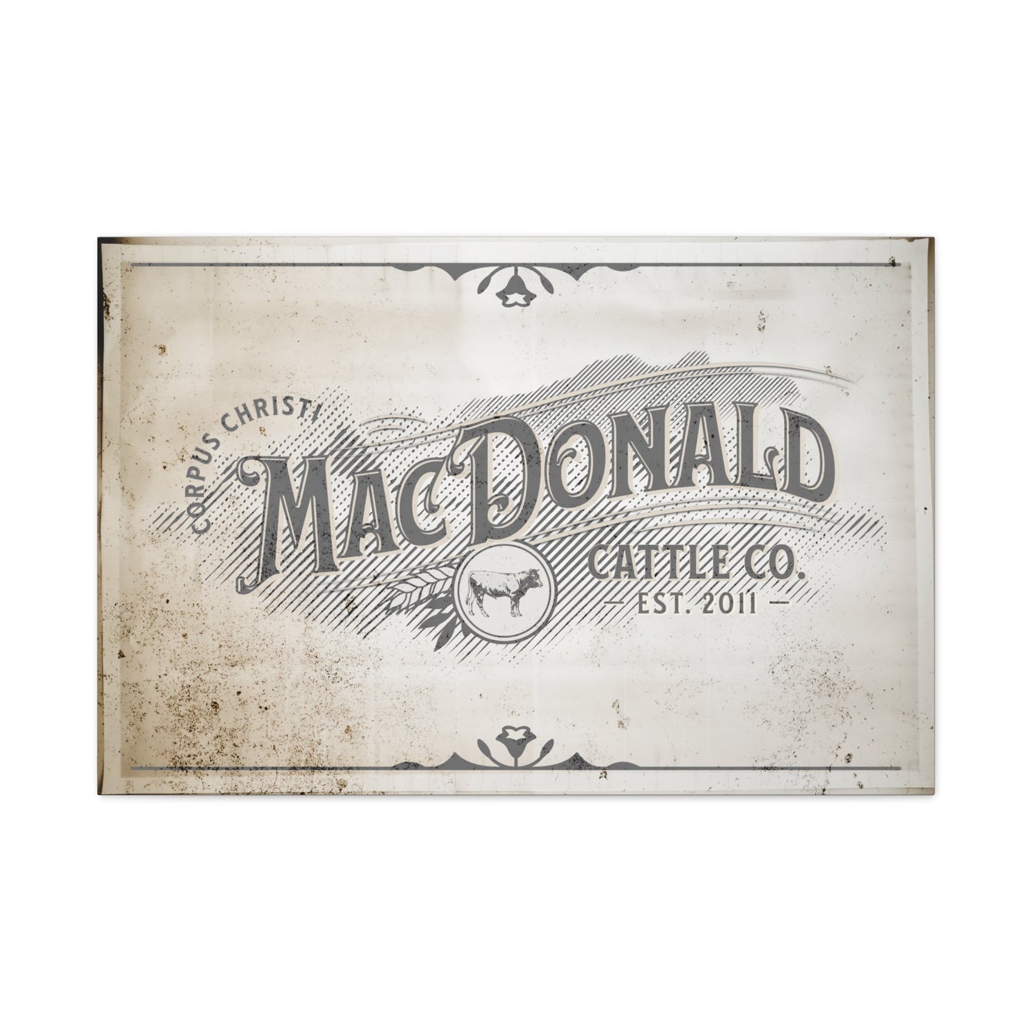 Custom Ranch Heritage Canvas - Cowgirl Home & Ranch