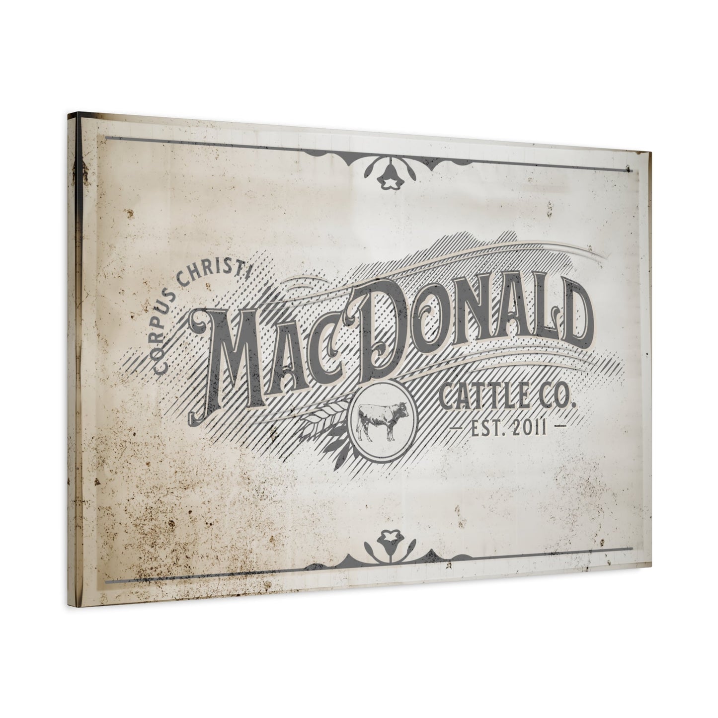 Custom Ranch Heritage Canvas - Cowgirl Home & Ranch