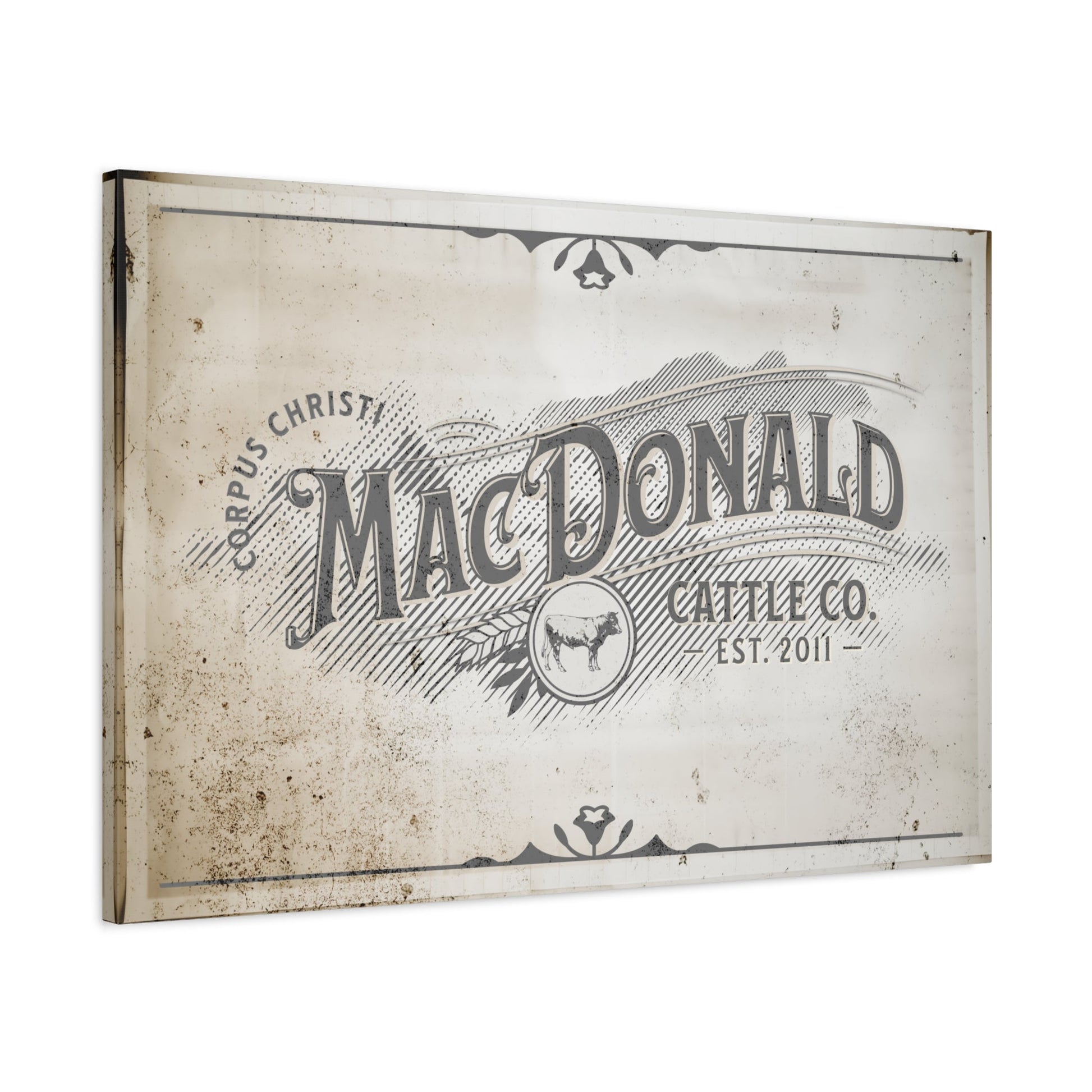 Custom Ranch Heritage Canvas - Cowgirl Home & Ranch