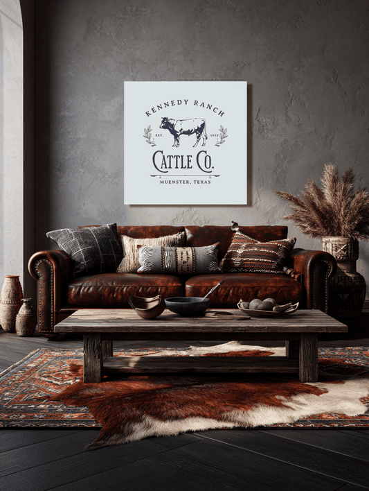 Custom Ranch Heritage Canvas - Cowgirl Home & Ranch