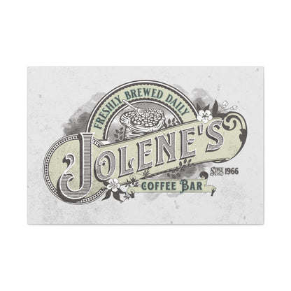 Custom Vintage Coffee Bar Canvas - Cowgirl Home & Ranch