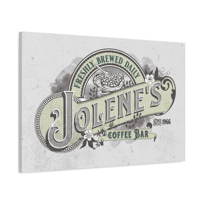 Custom Vintage Coffee Bar Canvas - Cowgirl Home & Ranch