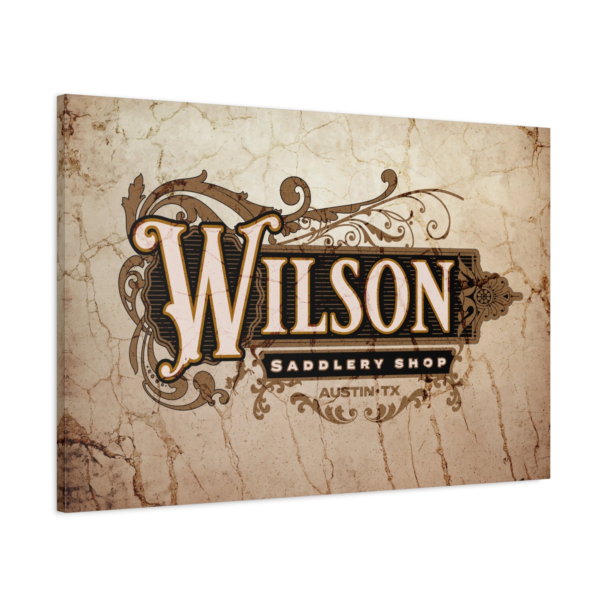 Custom Western Trade Sign Canvas - Cowgirl Home & Ranch