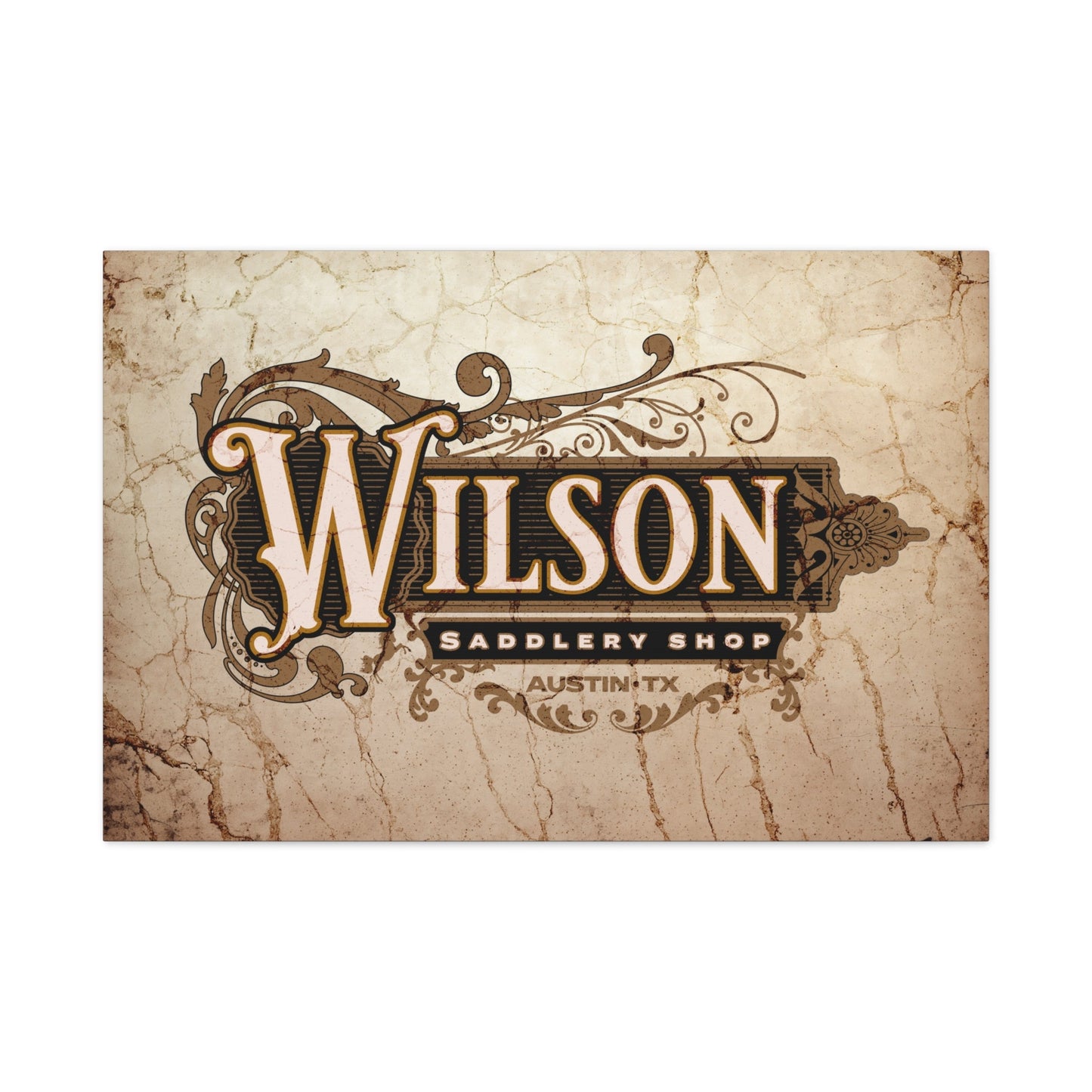Custom Western Trade Sign Canvas - Cowgirl Home & Ranch