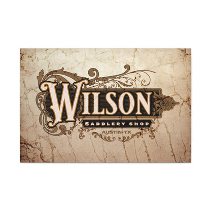 Custom Western Trade Sign Canvas - Cowgirl Home & Ranch