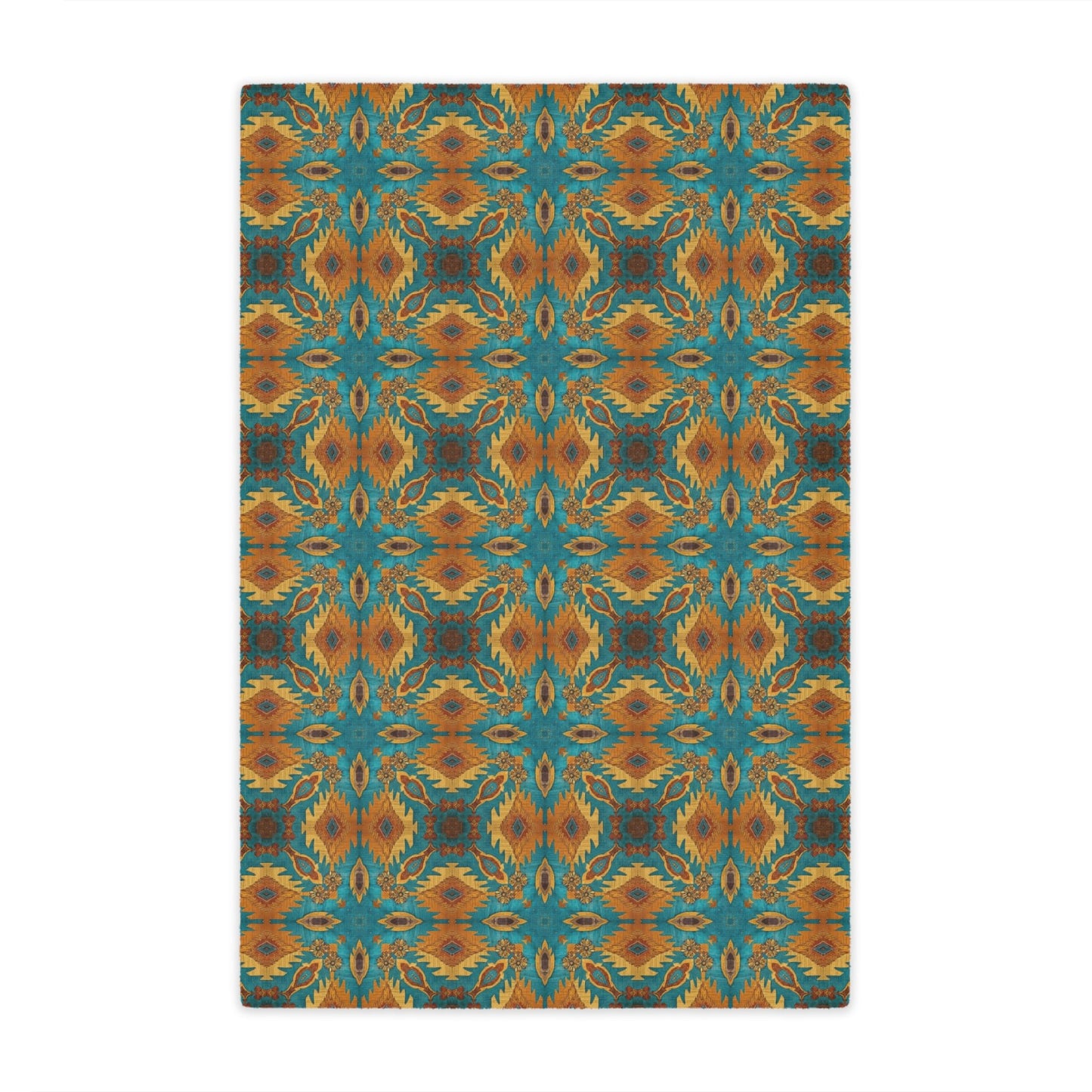 Desert Bloom Ikat Minky Blanket - Cowgirl Home & Ranch