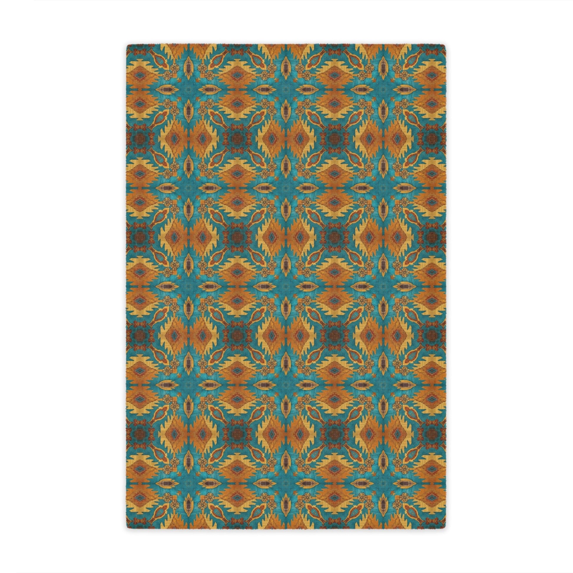 Desert Bloom Ikat Minky Blanket - Cowgirl Home & Ranch