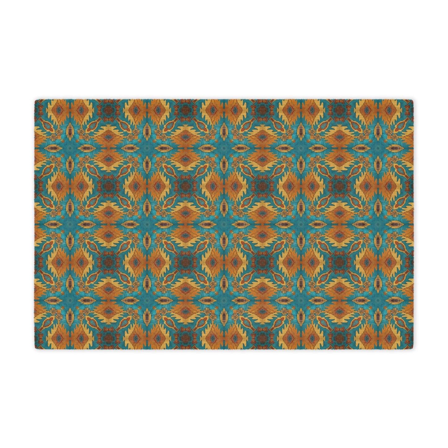 Desert Bloom Ikat Minky Blanket - Cowgirl Home & Ranch