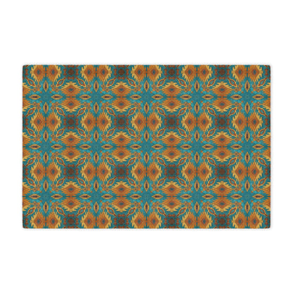 Desert Bloom Ikat Minky Blanket - Cowgirl Home & Ranch