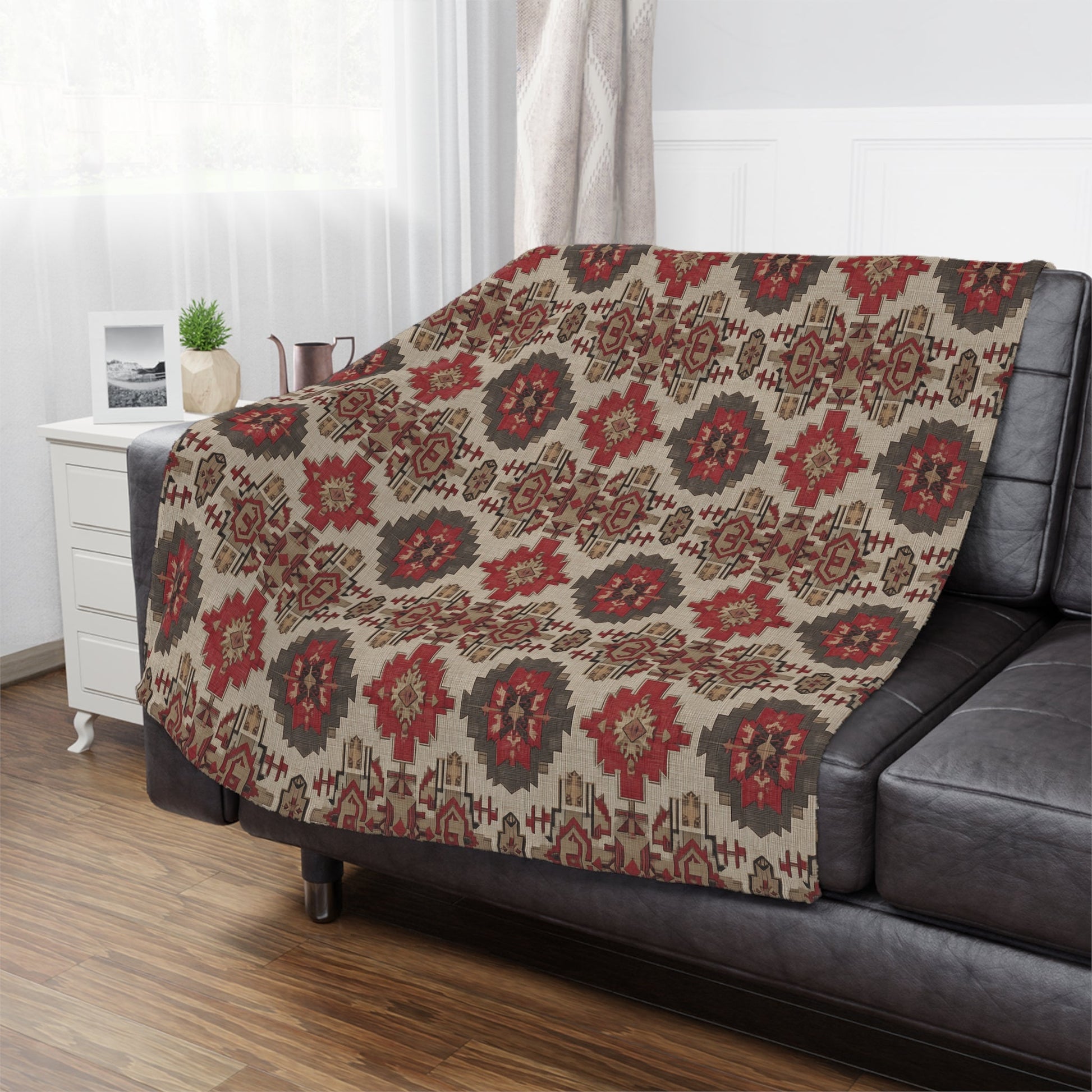 High Desert Mesa Minky Blanket - Cowgirl Home & Ranch