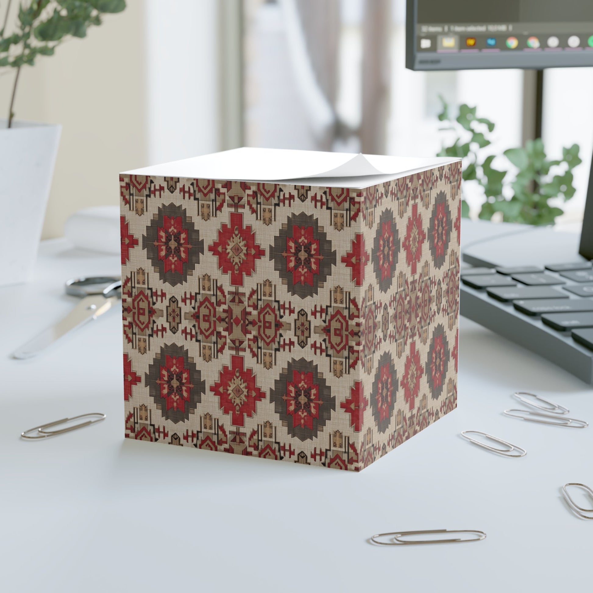 High Desert Mesa Note Cube - Cowgirl Home & Ranch