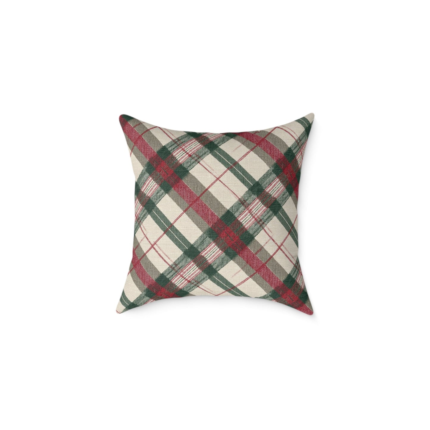 Holiday Homestead Plaid Pillow - Cowgirl Home & Ranch