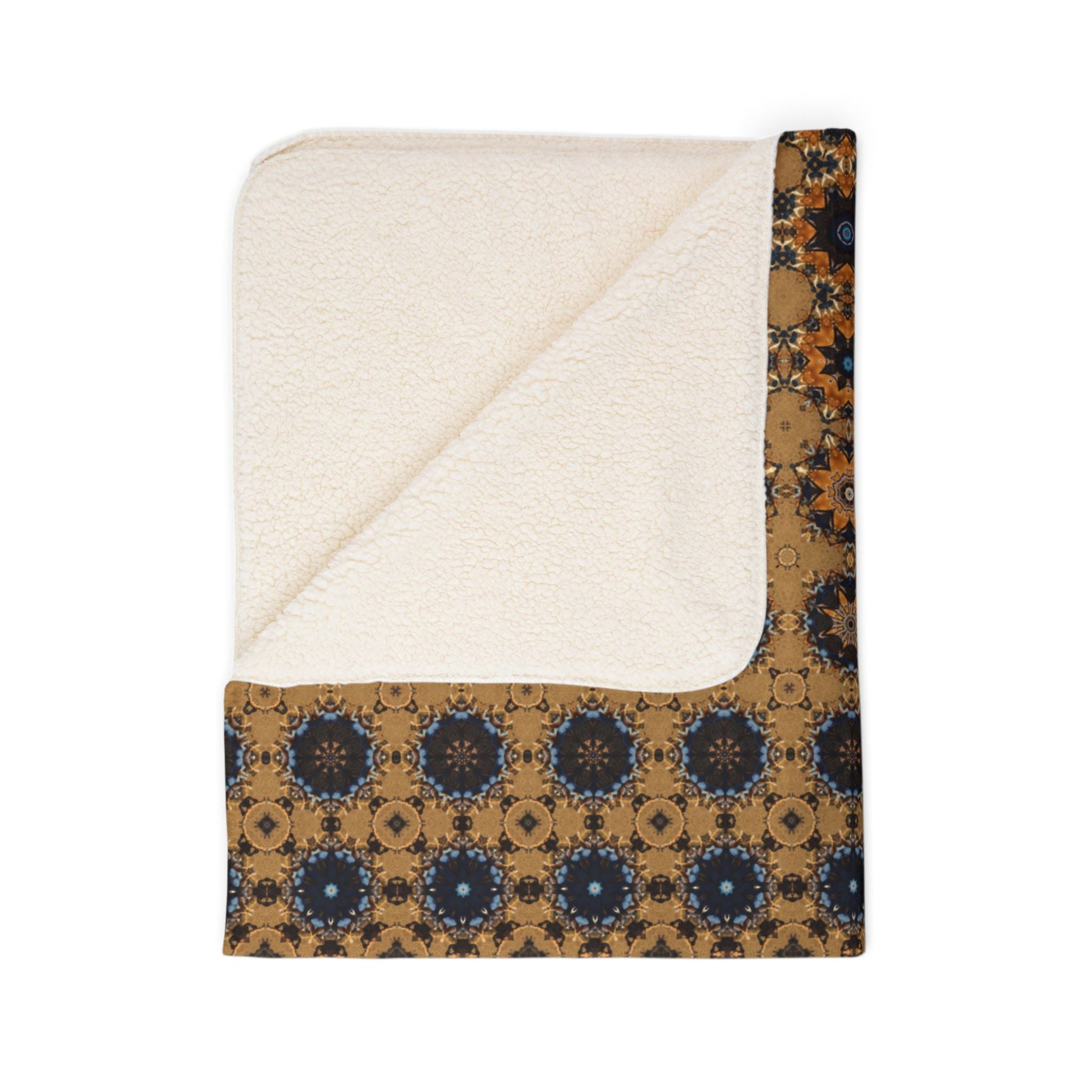 Kadra Nevitt Collection - Desert Horizon Fleece Sherpa Blanket - Cowgirl Home & Ranch