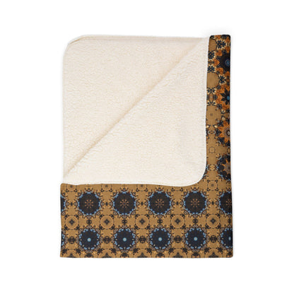 Kadra Nevitt Collection - Desert Horizon Fleece Sherpa Blanket - Cowgirl Home & Ranch