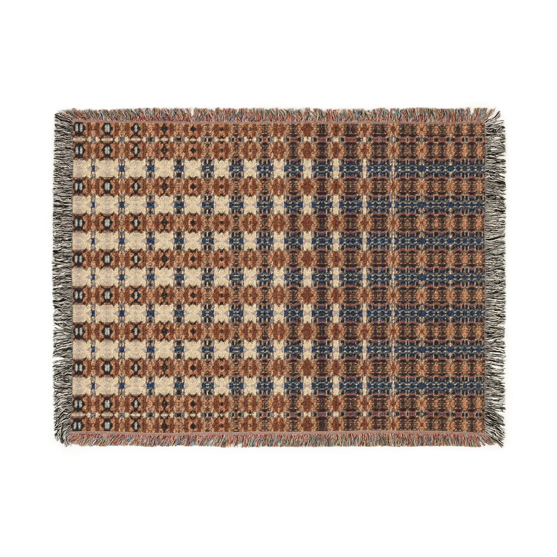 Kadra Nevitt Collection - Desert Horizon Woven Blanket - Cowgirl Home & Ranch